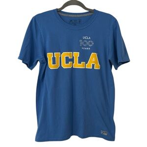 Blue & Yellow Russell UCLA 100 Year Anniversary Top Shirt Mens Unisex Size Small
